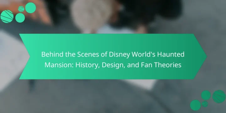 Behind the Scenes of Disney World’s Haunted Mansion: History, Design, and Fan Theories