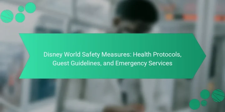 Disney World Safety Measures: Health Protocols, Guest Guidelines, and Emergency Services